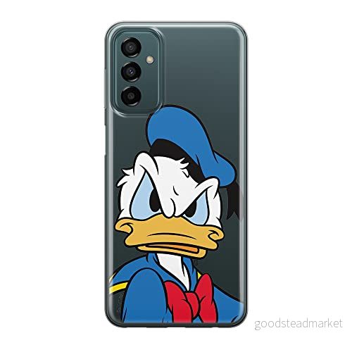 ERT GROUP mobiltelefonfodral för Samsung M13 4G/M23 5G/F23 originalt och officiellt licensierat Disney mönster Donald 003 optimalt anpassad till formen på mobiltelefonen, gedeeltelijk transparant 5905511359133