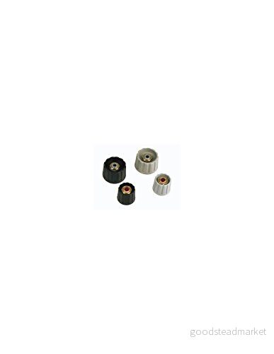 VELLEMAN KN286N2 Enhetshuvud (svart 28 mm/6 mm) 143437 5410329255640