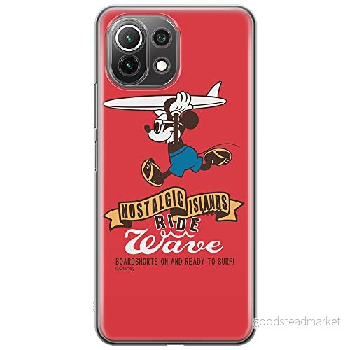 ERT GROUP mobiltelefonfodral för Xiaomi 11 LITE 4G/5G originalt och officiellt licensierat Disney mönster Mickey 008, fodral tillverkad av TPU plast 5903932698220