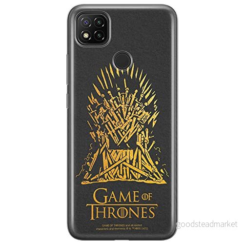 ERT GROUP mobiltelefonfodral för Xiaomi REDMI 9C originalt och officiellt licensierat Game od Thrones mönster of 011 anpassad till formen på mobiltelefonen, fodral tillverkad av TPU plast 5903932679564