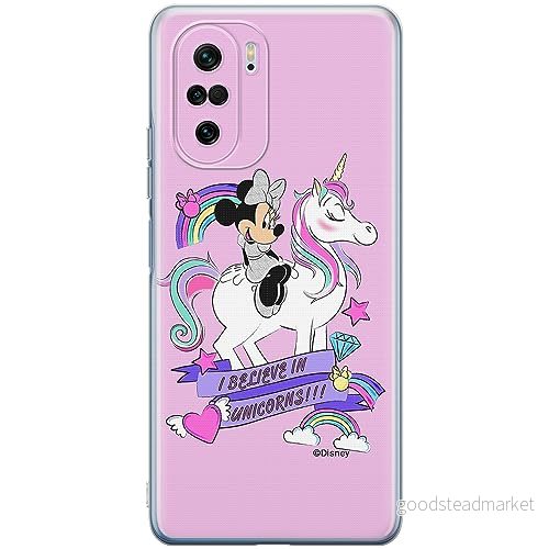 ERT GROUP mobiltelefonfodral för Xiaomi MI 11i/ REDMI K40/K40 PRO/POCO F3/ F3 PRO originalt och officiellt licensierat Disney mönster Minnie 035, fodral tillverkad av TPU plast 5905511878924