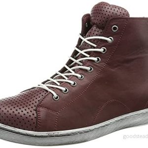 Andrea Conti Damsneakers 0345728, Burgund 36 EU 4054106838865