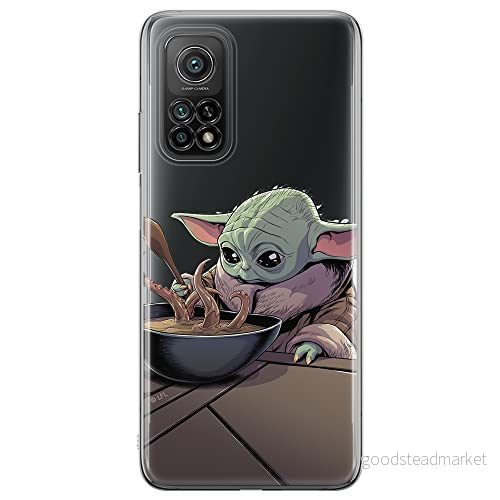 ERT GROUP mobiltelefonfodral för Xiaomi Redmi Note 11T 5G/11S 5G/POCO M4 Pro 5G originalt och officiellt licensierat Star Wars mönster Baby Yoda 027, gedeeltelijk transparant 5904805627729