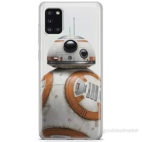 ERT GROUP mobiltelefonfodral för Samsung A31 originalt och officiellt licensierat Star Wars mönster BB 8 002 optimalt anpassad till formen på mobiltelefonen, gedeeltelijk transparant 5903040217467
