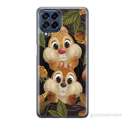 ERT GROUP mobiltelefonfodral för Samsung M33 5G originalt och officiellt licensierat Disney mönster Chip & Dale 002 optimalt anpassad till formen på mobiltelefonen, fodral tillverkad av TPU plast 5905511342555