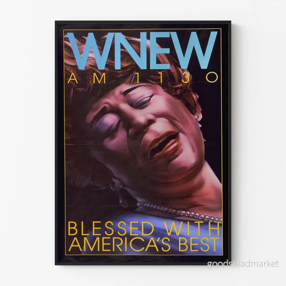 Poster WNEW AM 1130 – Välsignad med Amerikas bästa Poster WNEW AM 1130 – Välsignad med Amerikas bästa