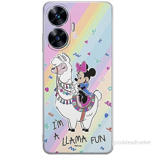 ERT GROUP mobiltelefonfodral för Realme C55 originalt och officiellt licensierat Disney mönster Minnie 049 optimalt anpassad till formen på mobiltelefonen, fodral tillverkad av TPU plast 5905511873721