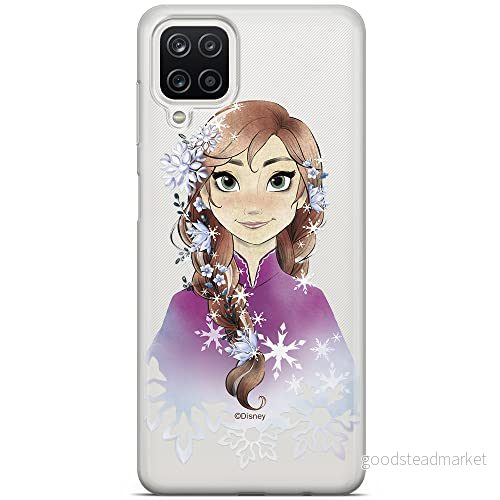 ERT GROUP mobiltelefonfodral för Samsung A12 / M12 originalt och officiellt licensierat Disney mönster Anna 001 optimalt anpassad till formen på mobiltelefonen, gedeeltelijk transparant 5903932287189