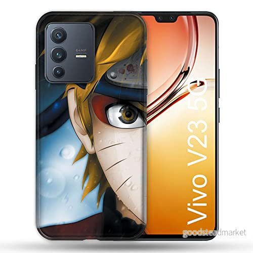 Fodral för Vivo V23 5G Manga Naruto vit 3614848283807