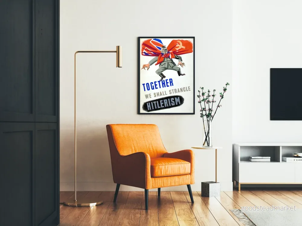 Propagandaposter « Tillsammans ska vi kväva Hitlerism » - Bild 2