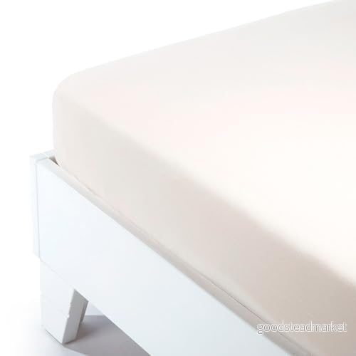 Caleffi Enfärgad flanell underlakan, Flanell, Panna, Square och halvfärg, 74525, 8000842745253