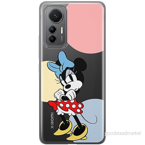 ERT GROUP mobiltelefonfodral för Xiaomi 12 LITE originalt och officiellt licensierat Disney mönster Minnie 078 optimalt anpassad till formen på mobiltelefonen, gedeeltelijk transparant 5905795030070