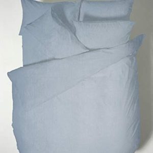Bianca Plain Dyed Denim Säng 180 cm 100% Percale bomull 5607032157167