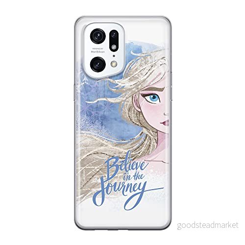 ERT GROUP mobiltelefonfodral för Oppo FIND X5 PRO originalt och officiellt licensierat Disney mönster Elsa 015 optimalt anpassad till formen på mobiltelefonen, fodral tillverkad av TPU plast 5905511399405