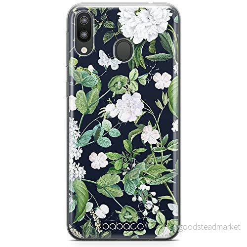 ERT GROUP mobiltelefonfodral för Samsung M20 originalt och officiellt licensierat Babaco mönster Flowers 034 optimalt anpassad till formen på mobiltelefonen, fodral tillverkad av TPU plast 5905131289834