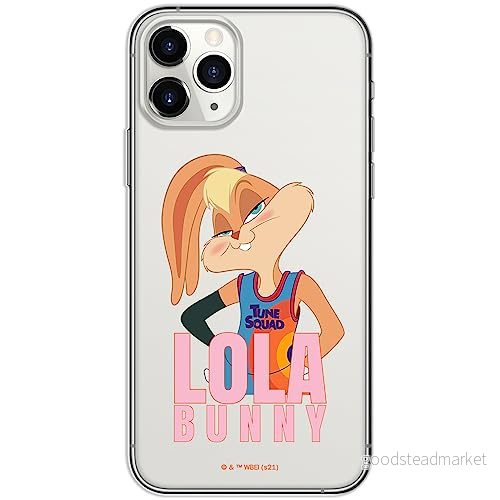 ERT GROUP mobiltelefonfodral för Iphone 11 PRO originalt och officiellt licensierat Looney Tunes mönster Space Jam 021 optimalt anpassad till formen på mobiltelefonen, gedeeltelijk transparant 5905511053840