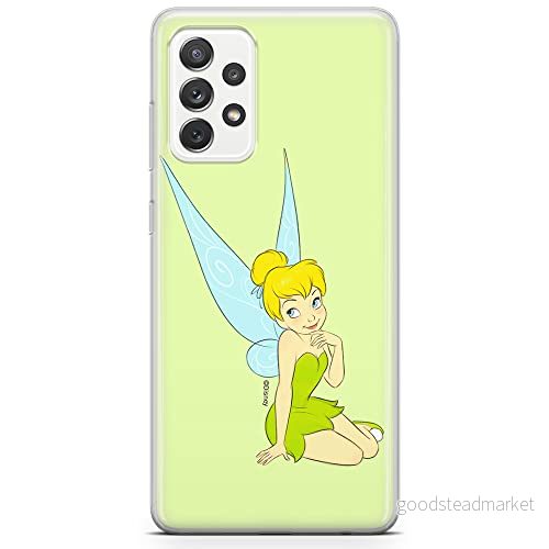 ERT GROUP mobiltelefonfodral för Samsung A73 5G originalt och officiellt licensierat Disney mönster Tinker Bell 005 optimalt anpassad till formen på mobiltelefonen, fodral tillverkad av TPU plast 5905131135896