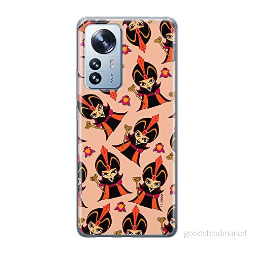ERT GROUP mobiltelefonfodral för Xiaomi 12 / 12X originalt och officiellt licensierat Disney mönster Jafar 002 optimalt anpassad till formen på mobiltelefonen, fodral tillverkad av TPU plast 5905511491628