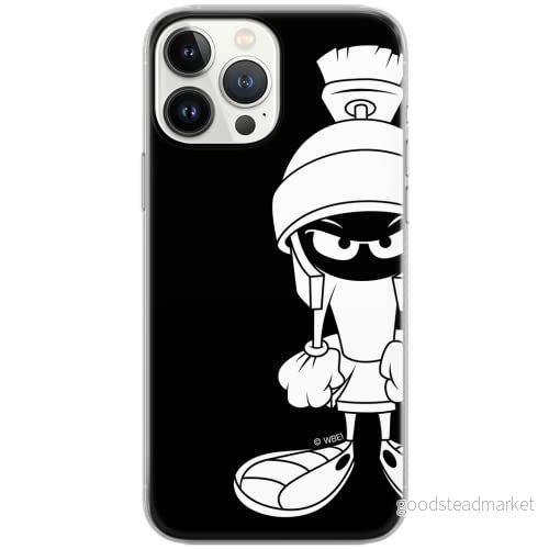 ERT GROUP mobiltelefonfodral för Apple Iphone 11 PRO originalt och officiellt licensierat Looney Tunes mönster Marvin 002 Vit anpassad till formen på mobiltelefonen, fodral tillverkad av TPU plast 5902980824896
