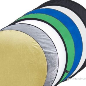 Ayex Faltreflektor diffusor 7 i 1 Falt Reflektor set, 80cm Ø 4250559502418