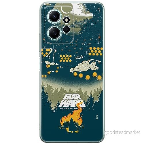 ERT GROUP mobiltelefonfodral för Xiaomi REDMI NOTE 12 4G originalt och officiellt licensierat Star Wars mönster 029 optimalt anpassad till formen på mobiltelefonen, fodral tillverkad av TPU plast 5905511941574