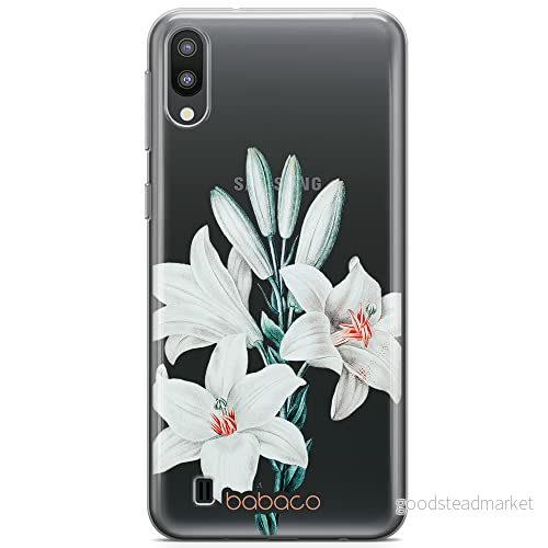ERT GROUP mobiltelefonfodral för Samsung M10 originalt och officiellt licensierat Babaco mönster Flowers 039 optimalt anpassad till formen på mobiltelefonen, gedeeltelijk transparant 5905131307200