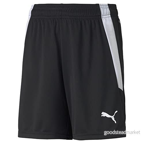 PUMA unisex barn Teamliga Shorts Jr, svart, 116 4063699148947