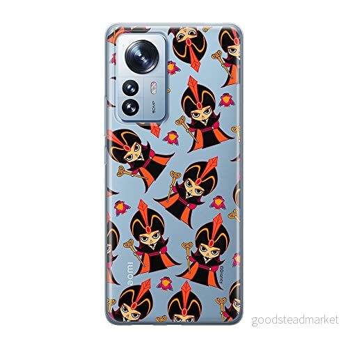 ERT GROUP mobiltelefonfodral för Xiaomi 12 / 12X originalt och officiellt licensierat Disney mönster Jafar 002 optimalt anpassad till formen på mobiltelefonen, gedeeltelijk transparant 5905511491987
