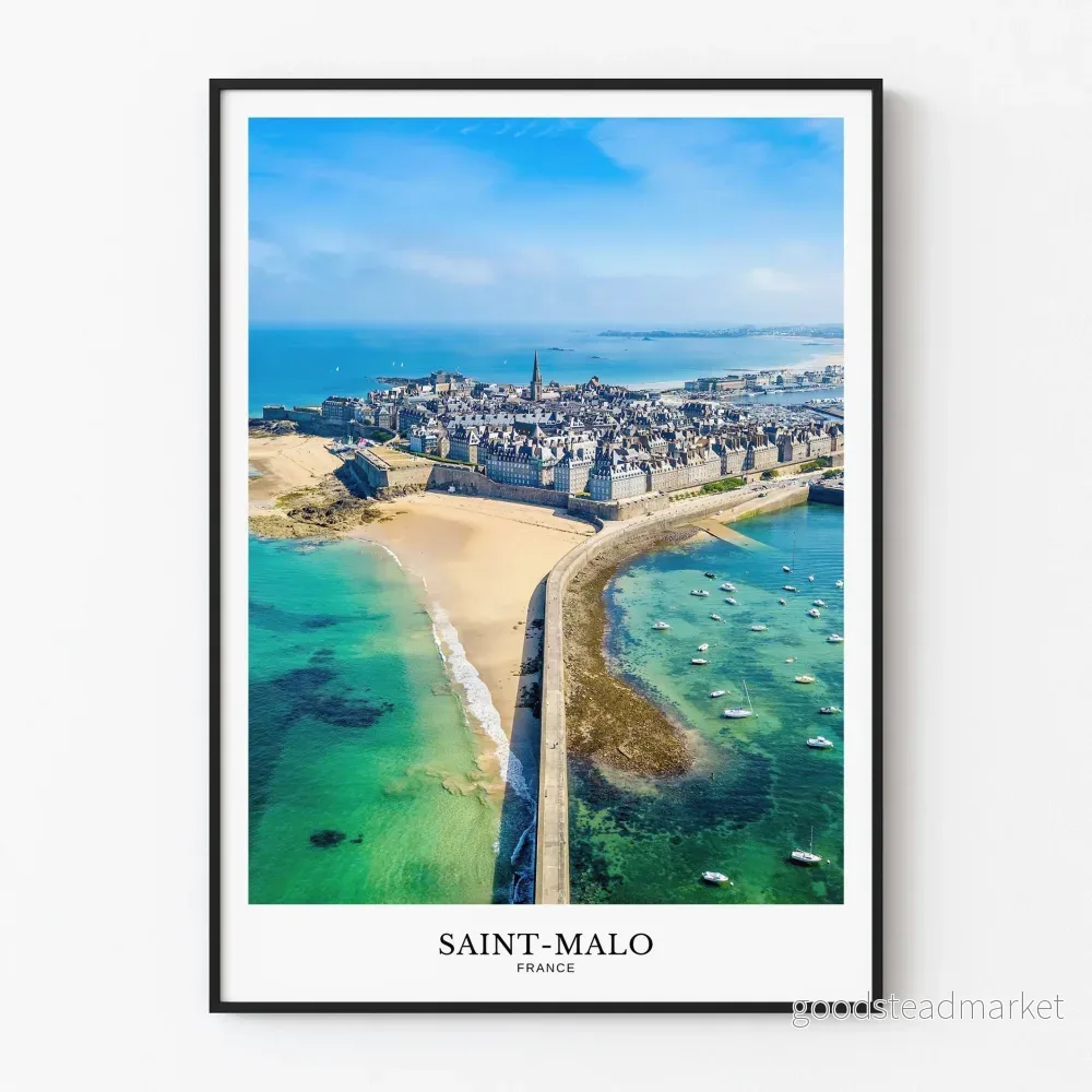 Luftbild av Saint-Malo | Fotoutskrift Luftbild av Saint-Malo | Fotoutskrift