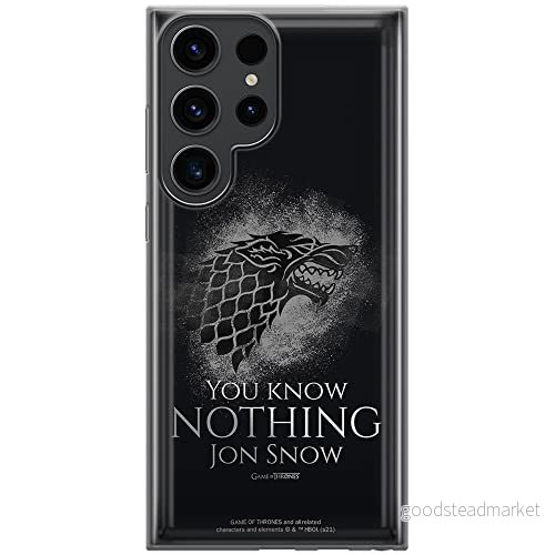 ERT GROUP mobiltelefonfodral för Samsung S23 ULTRA originalt och officiellt licensierat Game of Thrones mönster 020 optimalt anpassad till formen på mobiltelefonen, fodral tillverkad av TPU plast 5905511467814