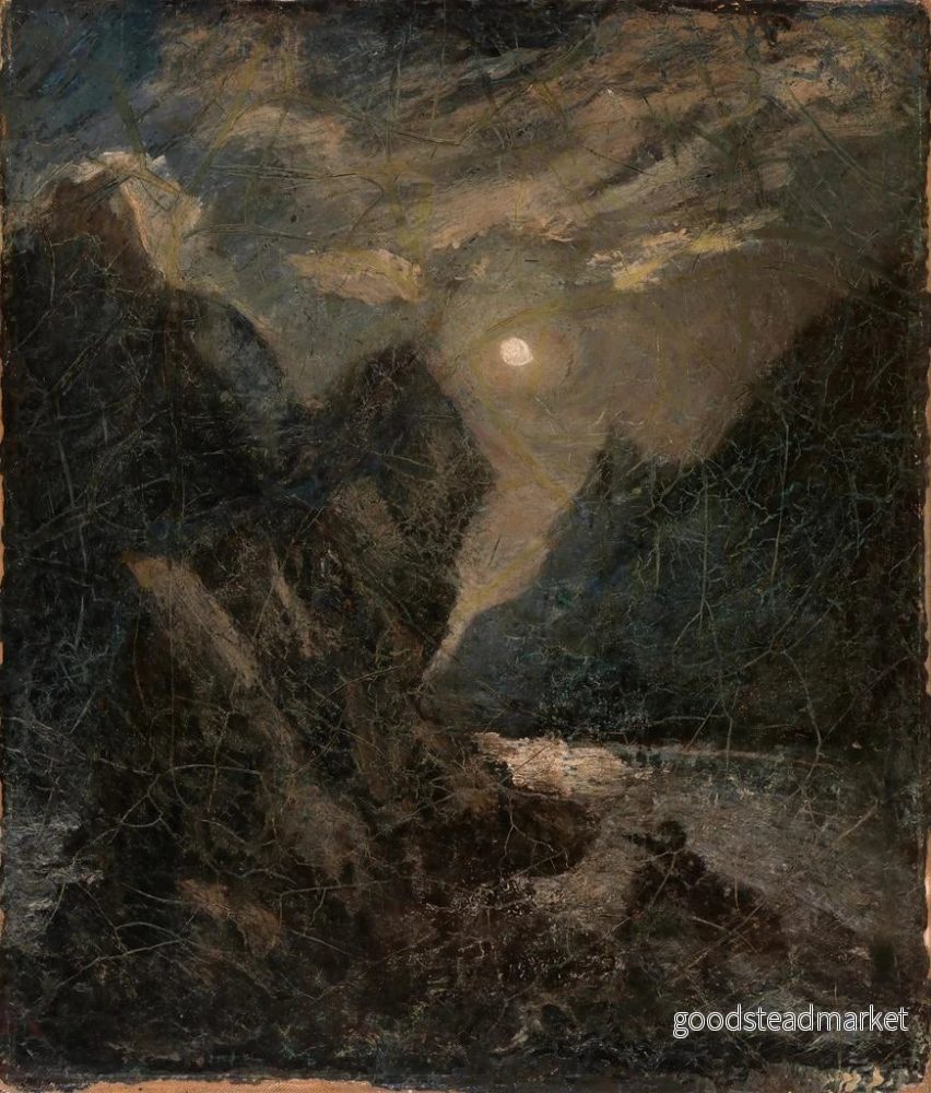 Målning La Lorelei - Albert Pinkham Ryder | Konsttryck - Bild 2