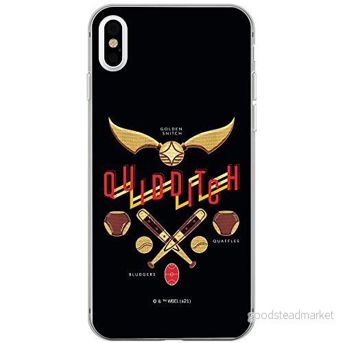 ERT GROUP mobiltelefonfodral för Apple Iphone XS Max originalt och officiellt licensierat Harry Potter mönster 046 Vit optimalt anpassad till formen på mobiltelefonen, fodral tillverkad av TPU plast 5903932743852