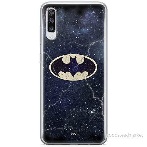 ERT GROUP mobiltelefonfodral för Samsung A70 originalt och officiellt licensierat DC mönster Batman 003 optimalt anpassad till formen på mobiltelefonen, fodral tillverkad av TPU plast 5902980472400