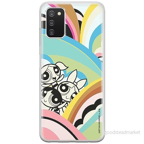 ERT GROUP mobiltelefonfodral för Samsung A03S originalt och officiellt licensierat The Powerpuff Girls mönster 018, fodral tillverkad av TPU plast 5905511965907