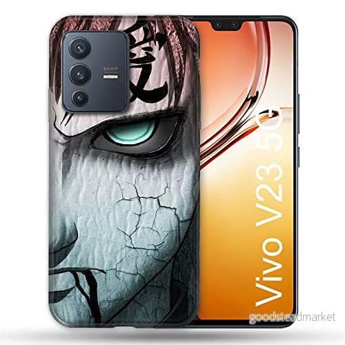 Fodral för Vivo V23 5G Manga Naruto Gaara 3614848283814