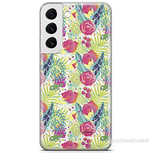 ERT GROUP mobiltelefonfodral för Samsung S22 originalt och officiellt licensierat Disney mönster Princess 004 optimalt anpassad till formen på mobiltelefonen, gedeeltelijk transparant 5904805301155