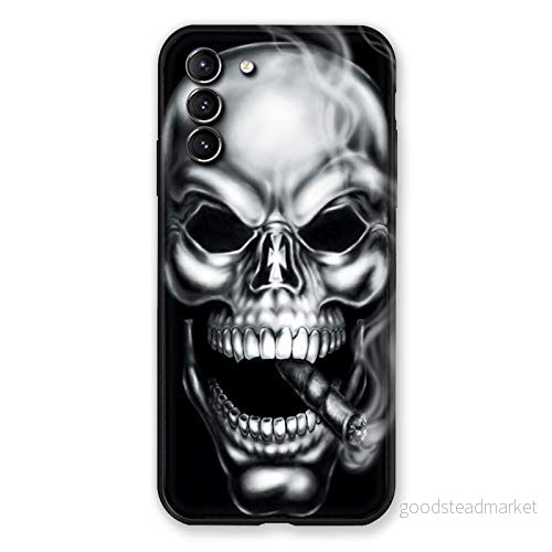 Fodral för Samsung Galaxy S21 Plus dödskalle huvud 3614848042213