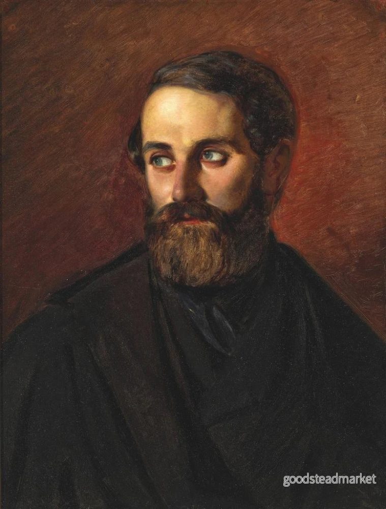 Konsttryck av konstnärens självporträtt - Anders Lunde | L reproduction - Bild 2