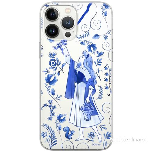 ERT GROUP mobiltelefonfodral för Huawei P30 originalt och officiellt licensierat Disney mönster Aurora 003 Vit optimalt anpassad till formen på mobiltelefonen, gedeeltelijk transparant 5903040544563