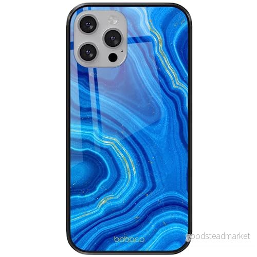 ERT GROUP mobiltelefonfodral för Apple Iphone 13 MINI originalt och officiellt licensierat Babaco mönster Marble 004 tillverkad av härdat glas, skyddsfodral 5904805873768