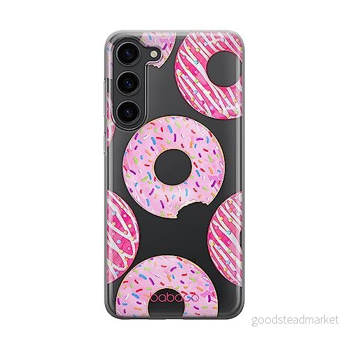 ERT GROUP mobiltelefonfodral för Samsung S23 PLUS originalt och officiellt licensierat Babaco mönster Donut 002 optimalt anpassad till formen på mobiltelefonen, gedeeltelijk transparant 5905511442392
