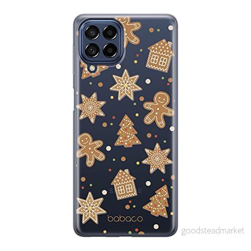 ERT GROUP mobiltelefonfodral för Samsung M53 5G originalt och officiellt licensierat Babaco mönster Winter 005 optimalt anpassad till formen på mobiltelefonen, gedeeltelijk transparant 5905511383473