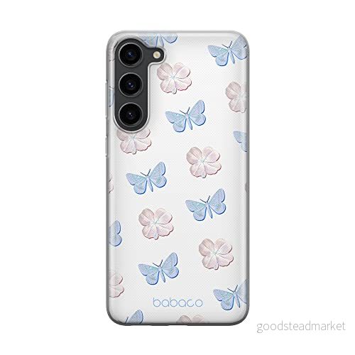 ERT GROUP mobiltelefonfodral för Samsung S23 originalt och officiellt licensierat Babaco mönster Flowers 043 optimalt anpassad till formen på mobiltelefonen, fodral tillverkad av TPU plast 5905511428099