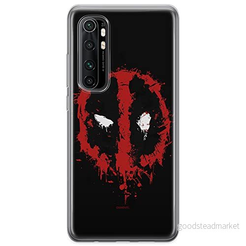ERT GROUP mobiltelefonfodral för Xiaomi MI NOTE 10 Lite originalt och officiellt licensierat Marvel mönster Deadpool 013 optimalt anpassad till formen på mobiltelefonen, fodral tillverkad av TPU plast 5904805587856