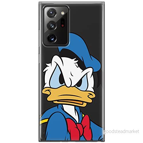 ERT GROUP mobiltelefonfodral för Samsung GALAXY NOTE 20 ULTRA originalt och officiellt licensierat Disney mönster Donald 003 optimalt anpassad till formen på mobiltelefonen, gedeeltelijk transparant 5903040353196