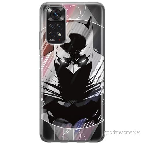 ERT GROUP mobiltelefonfodral för Xiaomi REDMI NOTE 11S 4G / 11 originalt och officiellt licensierat DC mönster Batman 010, fodral tillverkad av TPU plast 5905511554156