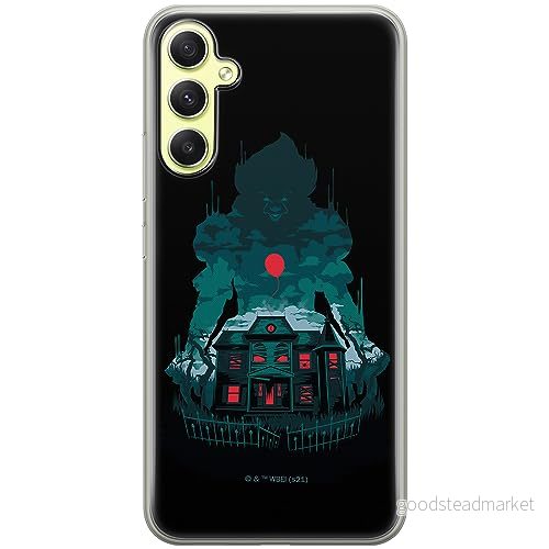 ERT GROUP mobiltelefonfodral för Samsung A34 5G originalt och officiellt licensierat Horror mönster It 015 optimalt anpassad till formen på mobiltelefonen, fodral tillverkad av TPU plast 5905511787127