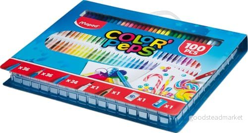 Maped 907003, 5 År, Plast, Multifärg, 100 styck 3154149070039