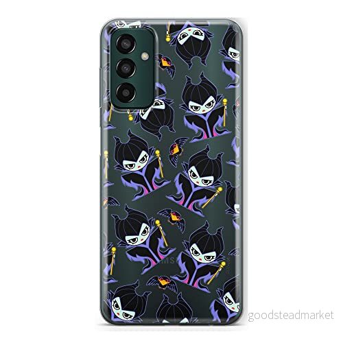 ERT GROUP mobiltelefonfodral för Samsung M13 4G originalt och officiellt licensierat Disney mönster Maleficent 004 optimalt anpassad till formen på mobiltelefonen, gedeeltelijk transparant 5905511336738