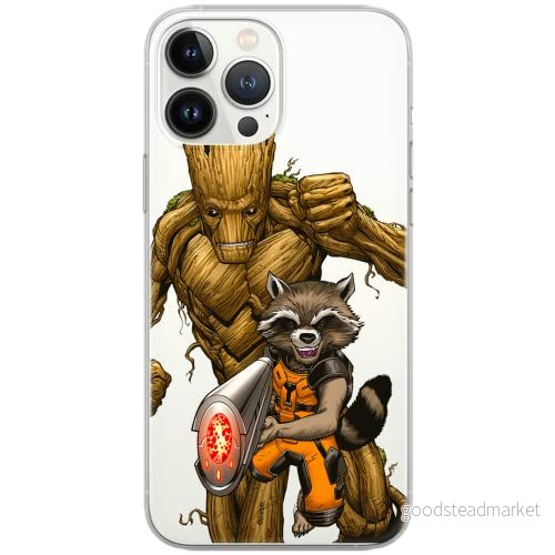 ERT GROUP mobiltelefonfodral för Samsung A71 originalt och officiellt licensierat Marvel mönster Guardians of the Galaxy 002 Vit anpassad till formen på mobiltelefonen, gedeeltelijk transparant 5903537495064